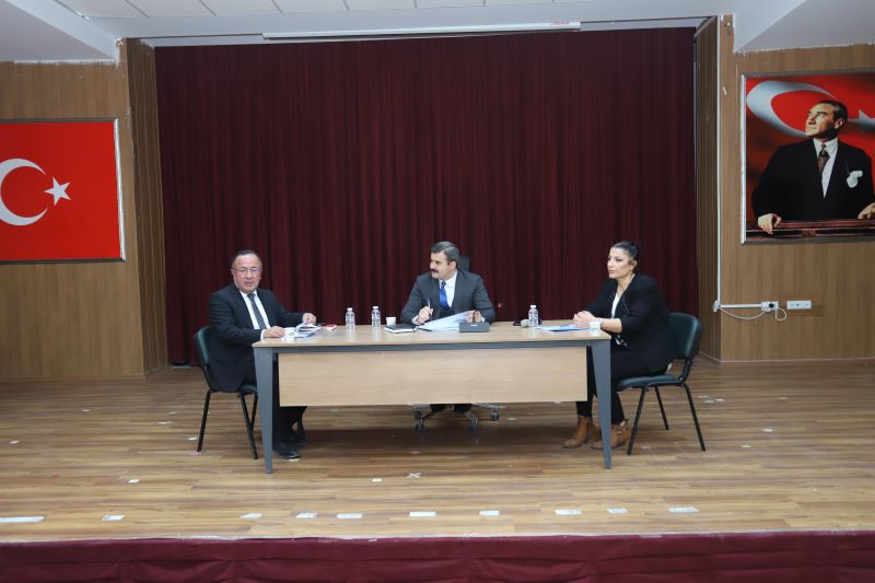 Kaymakamımız Sayın Mert KUMCU başkanlığında , 2023 yılı Köylere Hizmet Götürme Birliği 2.dönem meclis toplantısı yapıldı.
